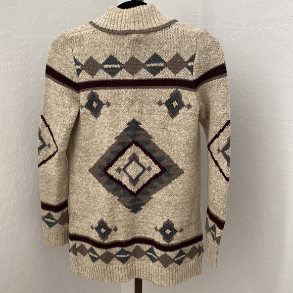 Lucky Brand Horse V-neck Cardigan in Black